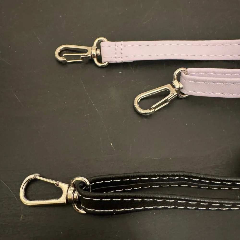 Fujifilm Fuji Instax Camera Straps Set Of 2 Purple Black New